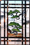 Oriental Lattice Window